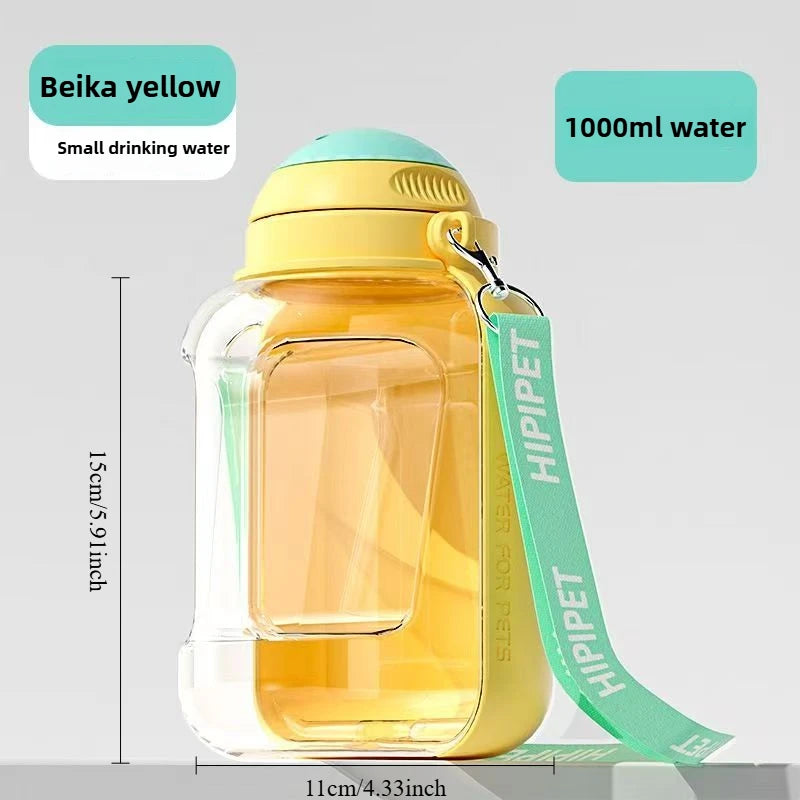 Botella para mascota