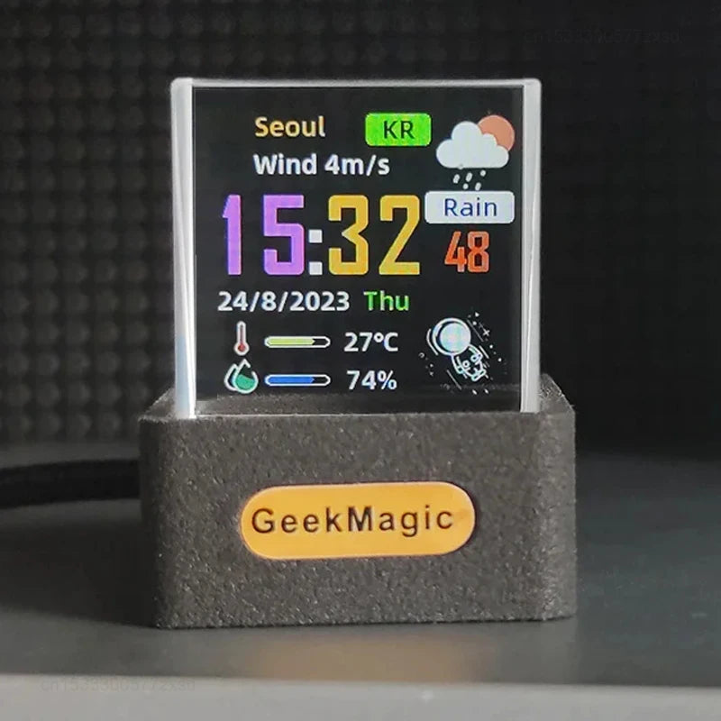GeekMagic GIFTV Crystal Cube