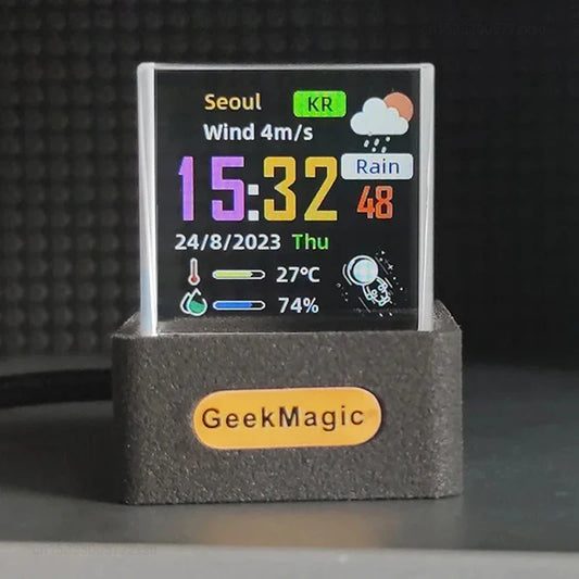 GeekMagic GIFTV Crystal Cube